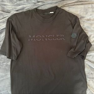 Moncler Matte Black T-Shirt